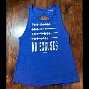 Reebok / “No Excuses” Tank Top